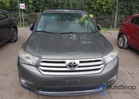 2012 Toyota Highlander Se V6 from USA, damaged, VIN 5TDBK3EH5CS102253